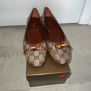 Gucci Bamboo Flats